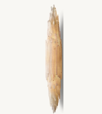 comprar Grand Brass Pared Sconce 47'H Cristal Baño Sconces 100V - 277V online manufacture