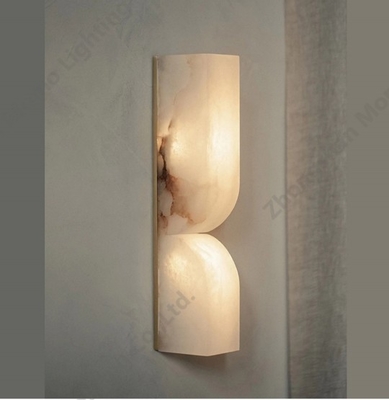 Indoor Alabaster Wall Sconce Dimmable Hallway Wall Sconce 4W