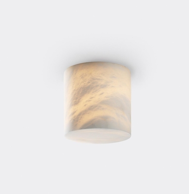 100V - 277V Alabaster Pendant Light Customized Ceiling Down Light