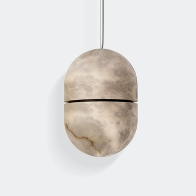 4W Alabaster Pendant Lamp 100V - 277V Modern Kitchen Pendant Light