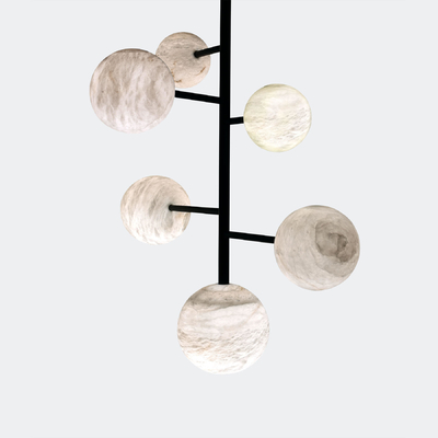 comprare 30W candelabro di alabastro candelabro a rami di albero scurezzabile 100V - 277V con sfera online manufacture