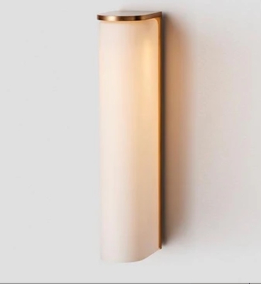 Customized Slim Wall Sconce LED Frosted Glass Wall Lamp Dimmable