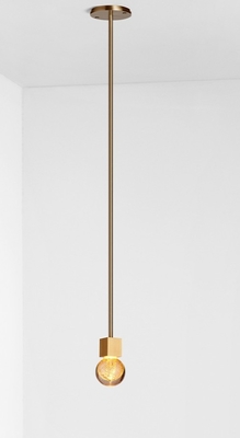 Oro Single Glass Pendant Light Articolo Studios Ball Pendant Lamp