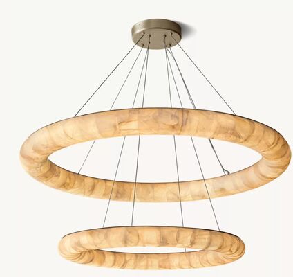 comprar Rivage Lisse Lustreiro de alabastro redondo de dois níveis 61 