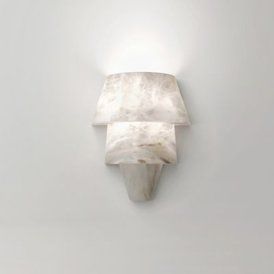 comprar Sconce de parede de alabastro personalizado 220mm x 275mm LED 110V-240V Fabricação em linha