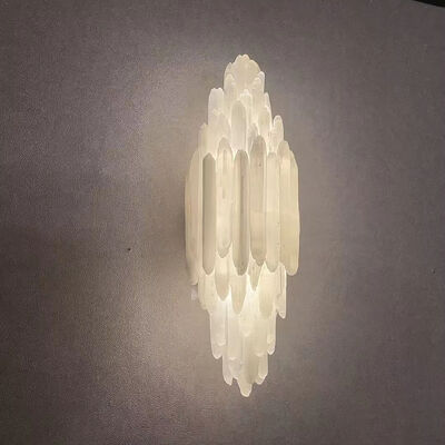 comprar Arandela de Parede Moderna em Selenita 16cm D 45cm A Luz LED Ajustável Fabricação em linha