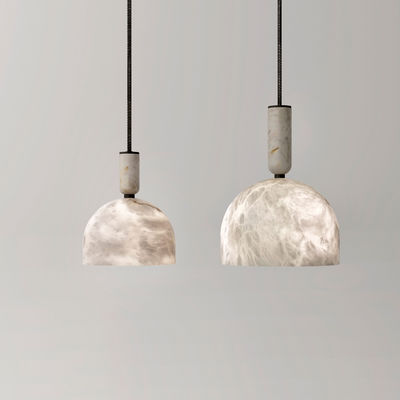 comprar Factory Direct Customized Alabaster Pendant Light with Warm White 3500K LED and AC 85-265V Input Voltage for Living Room Fabricación en línea