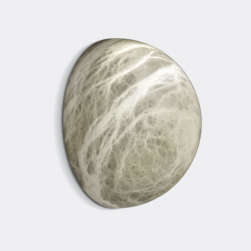 Hemisphere Alabaster Wall Sconce 4W Alabaster Wall Lamp Dimmable