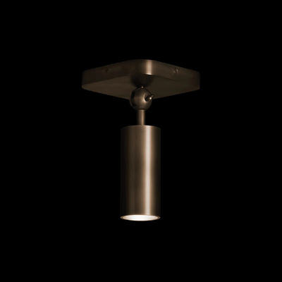 Nordic Retro Brass Cylinder Sconce LED Cylinder Pendant Light for Exhibition Hall or Hotel Interior Decoration Lighting