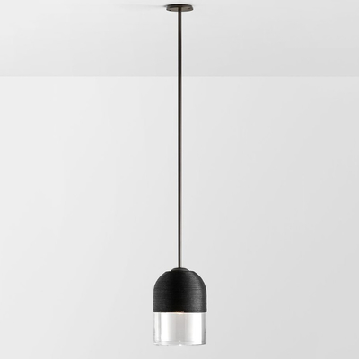 Nordic Modern Simple Tea Restaurant Weave Indi Single Pendant Light Bedroom Bed Bar Cafe Study E27 Chandelier